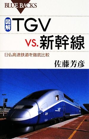 図解・TGVvs.新幹線 日仏高速鉄道を徹底比較 ブルーバックス