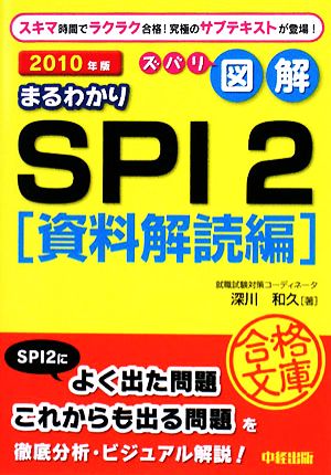 ズバリ図解 まるわかりSPI2 資料解読編(2010年版)中経の文庫