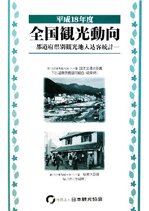 全国観光動向(平成18年度) 都道府県別観光地入込客統計