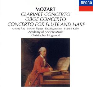 モーツァルト:クラリネット協奏曲、フルート&ハープ協奏曲、他