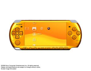 PSP「プレイステーション・ポータブル」ブライト・イエロー(PSP3000BY)