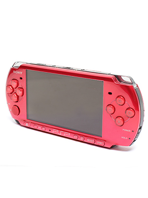 PSP「プレイステーション・ポータブル」ラディアント・レッド(PSP3000RR)