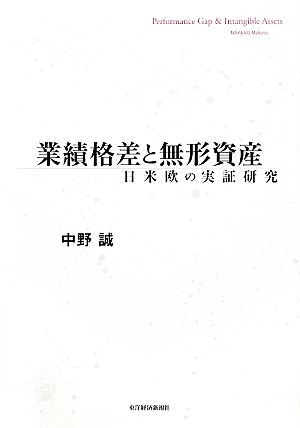 業績格差と無形資産 日米欧の実証研究