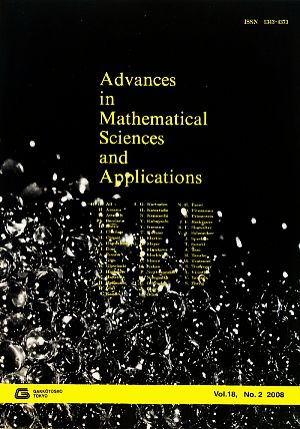 Advances in Mathematical Sciences and Applications(Vol.18 No.2(2008))
