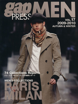 gap PRESS MEN(VOL.17) gap PRESS Collections