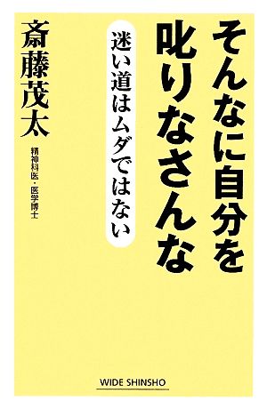 そんなに自分を叱りなさんな 迷い道はムダではない ワイド新書