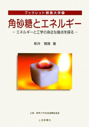 角砂糖とエネルギー エネルギーと工学の身近な接点を探る ブックレット群馬大学4