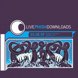 LIVE PHISH 03.08.09 Hampton Collseum,Hampton,VA