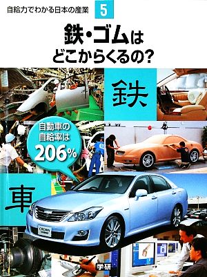 自給力でわかる日本の産業(5) 鉄・ゴムはどこからくるの？