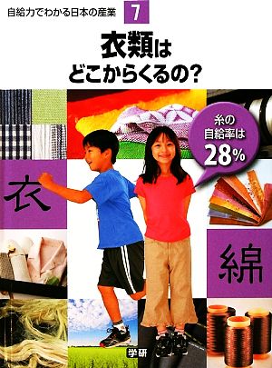 自給力でわかる日本の産業(7) 衣服はどこからくるの？