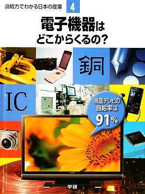 自給力でわかる日本の産業(4) 電子機器はどこからくるの？