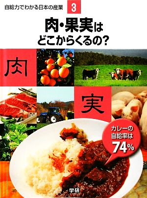 自給力でわかる日本の産業(3) 肉・果実はどこからくるの？