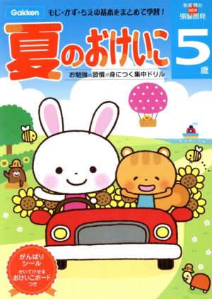 5歳 夏のおけいこ