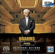 ブラームス:交響曲第1番/ドヴォルザーク:序曲「謝肉祭」