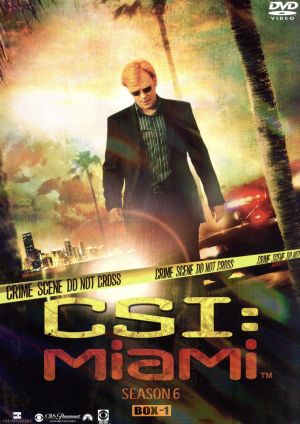 CSI:マイアミ SEASON6 コンプリートDVD BOX-1 新品DVD・ブルーレイ ...