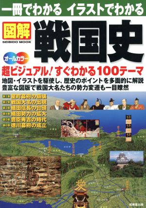 一冊でわかる イラストでわかる 図解 戦国史 オールカラー 超ビジュアル！すぐわかる100テーマ SEIBIDO MOOK