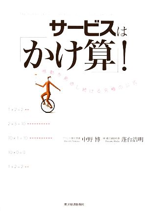 サービスは「かけ算」！ 感動を創造し続ける究極の公式