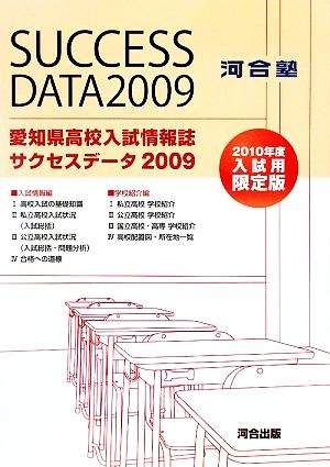 愛知県高校入試情報誌サクセスデータ(2009)