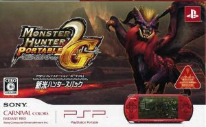 【本体同梱版】PSP「プレイステーション・ポータブル」新米ハンターズパック ラディアント・レッド(PSP-3000)
