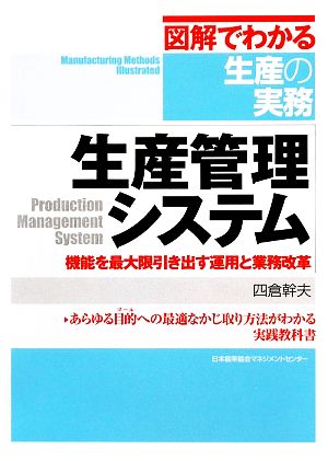 生産管理システム 機能を最大限引き出す運用と業務改革 図解でわかる生産の実務