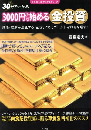 3000円から始める金投資 政治・経済が混乱する