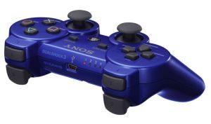 PS3 ワイヤレスコントローラ(DUALSHOCK3):メタリック・ブルー