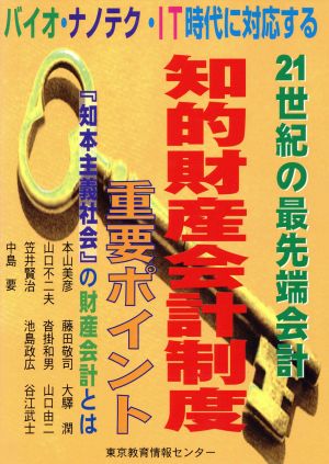 知的財産会計制度の重要ポイント