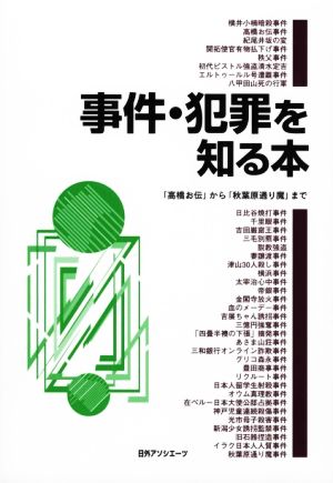 事件・犯罪を知る本 「高橋お伝」から「秋葉原通り魔」まで