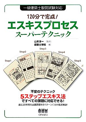 一級建築士製図試験対応 120分で完成！エスキスプロセススーパーテクニック