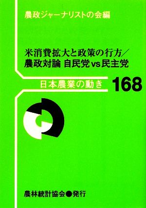 米消費拡大と政策の行方/農政対論 自民党VS民主党 日本農業の動き168