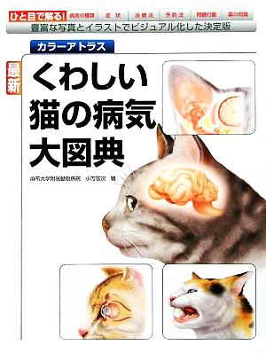 カラーアトラス 最新くわしい猫の病気大図典 豊富な写真とイラストでビジュアル化した決定版