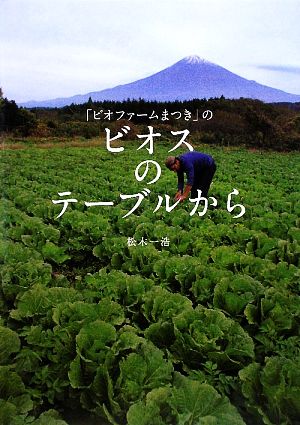 「ビオファームまつき」のビオスのテーブルから