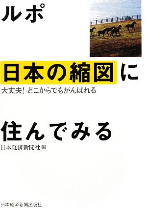 ルポ 日本の縮図に住んでみる 大丈夫！どこからでもがんばれる