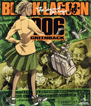 BLACK LAGOON The Second Barrage Blu-ray006 GREENBACK(Blu-ray Disc)