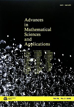 Advances in Mathematical Sciences and Applications(Vol.19 No.2(2009))