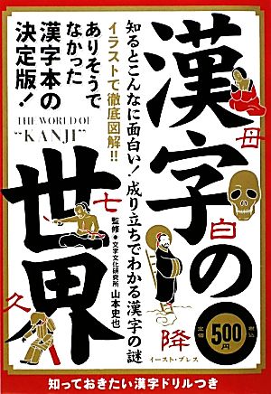 漢字の世界 ありそうでなかった漢字本の決定版！