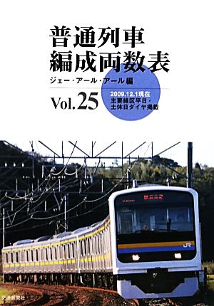 普通列車編成両数表(Vol.25)