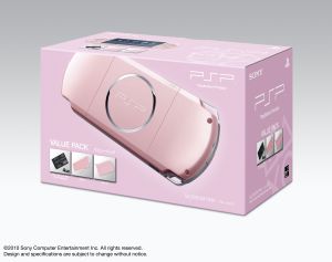 PSP「プレイステーション・ポータブル」バリュー・パック:ブロッサム・ピンク(PSPJ30014)