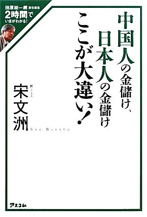 中国人の金儲け、日本人の金儲けここが大違い！ 田原総一朗責任編集2時間でいまがわかる！