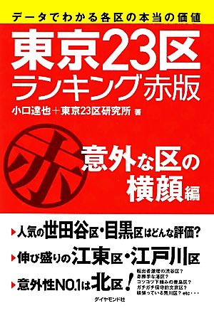 東京23区ランキング赤版 意外な区の横顔編 データでわかる各区の本当の価値