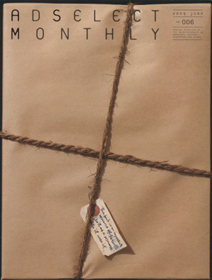 月刊アドセレクト AD SELECT MONTHLY(Vol.006)