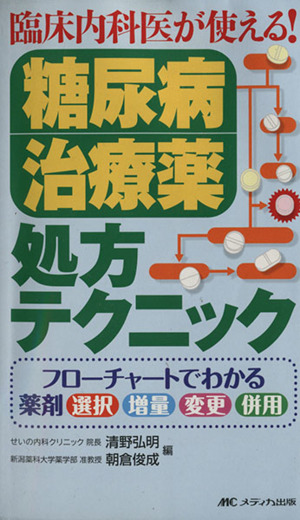 臨床内科医が使える！糖尿病治療薬処方テクニック フローチャー