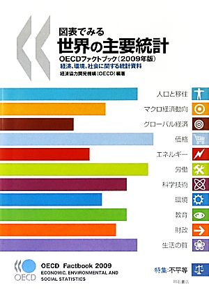 図表でみる世界の主要統計OECDファクトブック(2009年版) 経済、環境、社会に関する統計資料