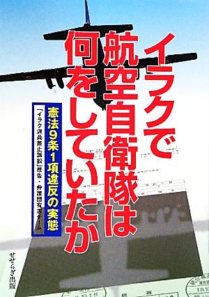 イラクで航空自衛隊は何をしていたか 憲法9条1項違反の実態