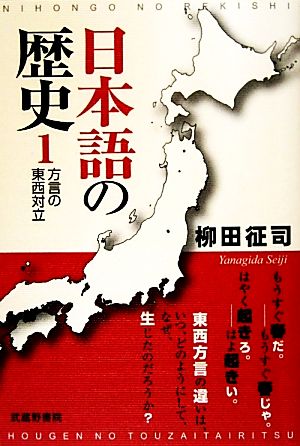 日本語の歴史(1)方言の東西対立