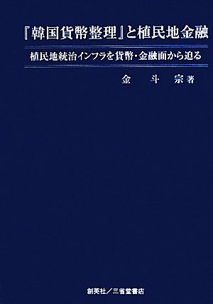 『韓国貨幣整理』と植民地金融 植民地統治インフラを貨幣・金融面から迫る