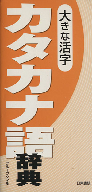 カタカナ語辞典 大きな活字