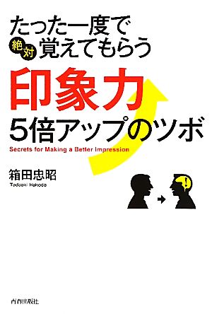 たった一度で“絶対