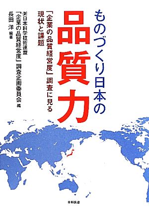 ものづくり日本の品質力「企業の品質経営度」調査に見る現状と課題