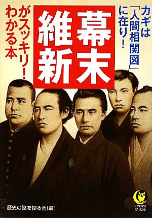 幕末・維新がスッキリ！わかる本 カギは「人間相関図」に在り！ KAWADE夢文庫